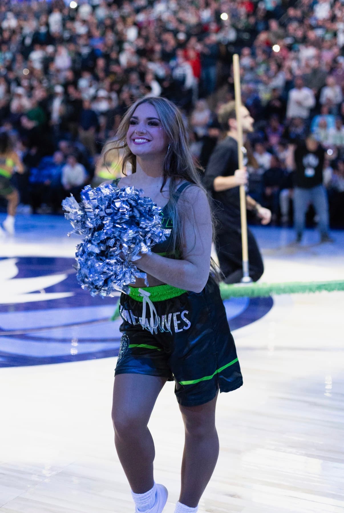 Faith cheering professionally